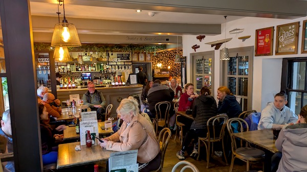 Interior photo of the Lake Road Inn, Keswick