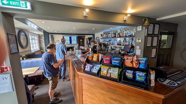 Interior photo of the Jolly Coopers, Epsom