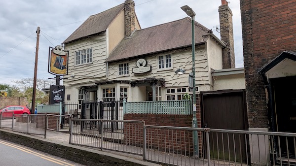 Exterior photo of the Malt Shovel, Dartford