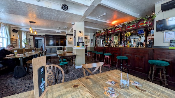Interior photo of The Woolpack, Chelmsford