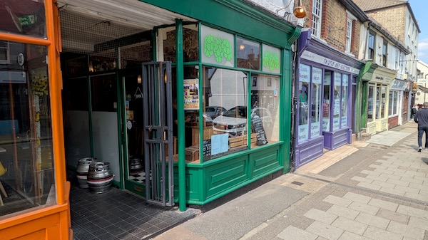  Exterior photo of The Hop Shop, Chelmsford