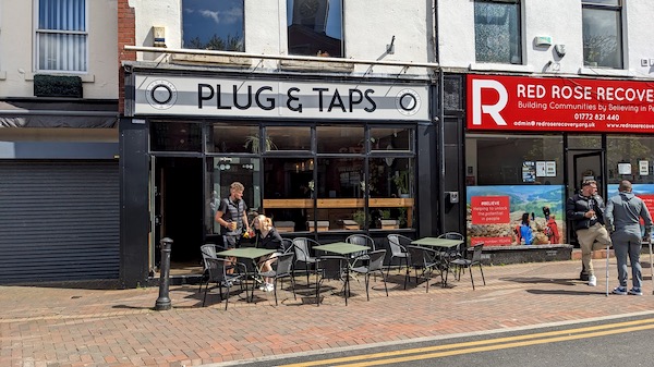 Exterior photo of The Plug & Taps, Preston